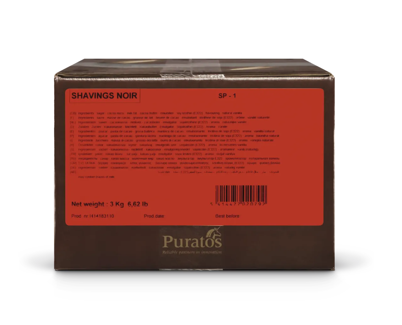 Belcolade Dark Shavings - Puratos